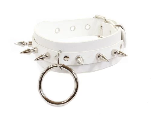 Funk Plus SPIKE RING CHOKER 1 3/4" WIDE 2 Funk Plus SPIKE RING CHOKER 1 3/4" WIDE
