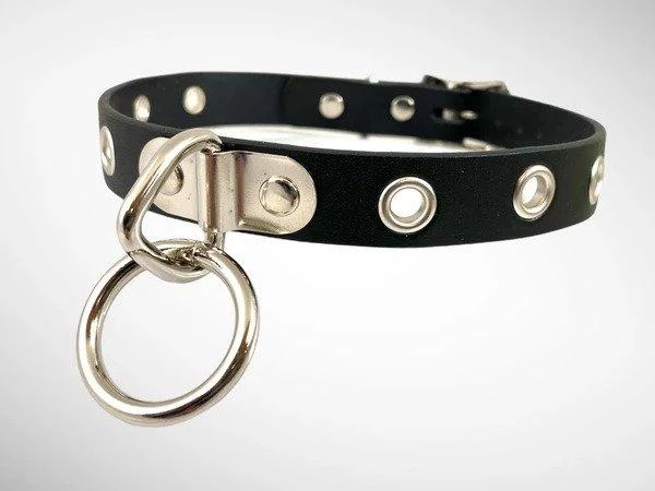 Funk Plus EYELET SUB BONDAGE CHOKER 8 Funk Plus EYELET SUB BONDAGE CHOKER