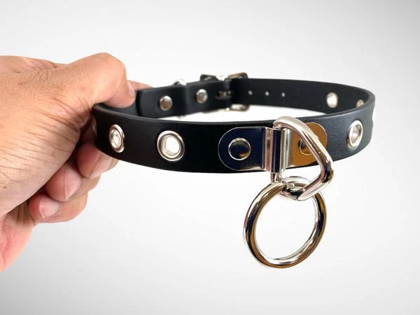 Funk Plus EYELET SUB BONDAGE CHOKER 7 Funk Plus EYELET SUB BONDAGE CHOKER