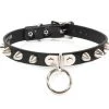 Funk Plus Round Spike Sub Bondage Choker Halloween