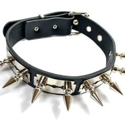 Funk Plus RAZOR BLADE SPIKE CHOKER