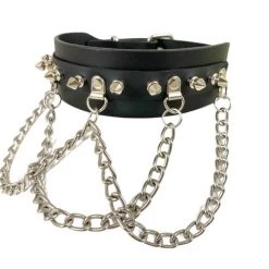 Funk Plus Halloween Spike Chain Sub Bondage Choker