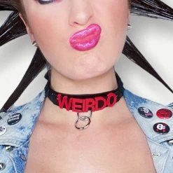 Funk Plus Studded Name Choker Christmas