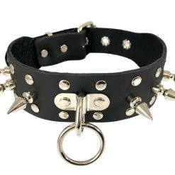Funk Plus Halloween Rivet Edge Spike Collar 5 Funk Plus Halloween Rivet Edge Spike Collar