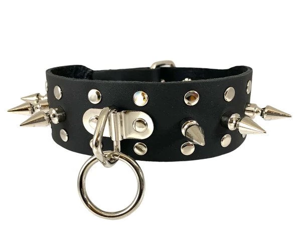 Funk Plus Halloween Rivet Edge Spike Collar 2 Funk Plus Halloween Rivet Edge Spike Collar