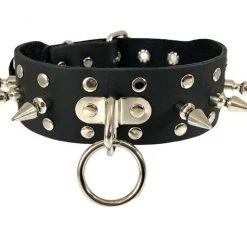 Funk Plus Halloween Rivet Edge Spike Collar