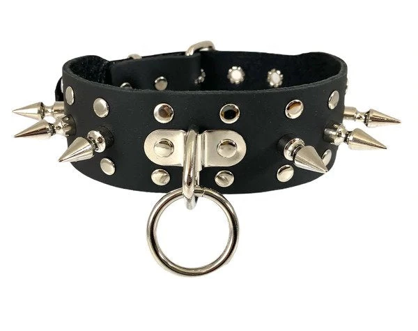 Funk Plus Halloween Rivet Edge Spike Collar 1 Funk Plus Halloween Rivet Edge Spike Collar