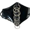 Funk Plus Patent Black Pierced Mask Halloween