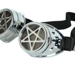 Funk Plus Halloween Plain Goggles With Pentagram