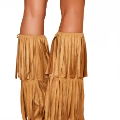 Roma Women Fringed Leg Warmer