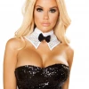 Roma Rhinestone Tuxedo Choker Women