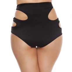 Roma Women Cut Out High Waisted Shorts