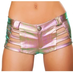 Roma Women Denim Strapped Shorts