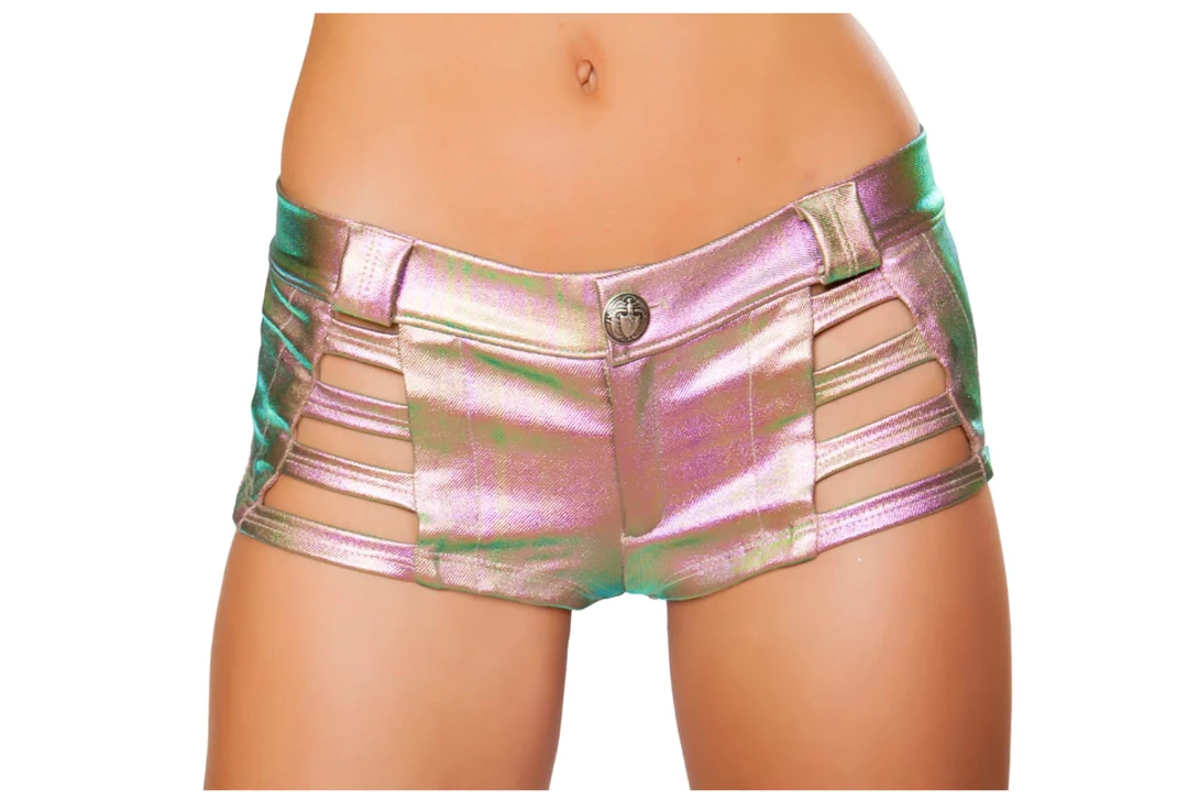 Roma Women Denim Strapped Shorts 1 Roma Women Denim Strapped Shorts