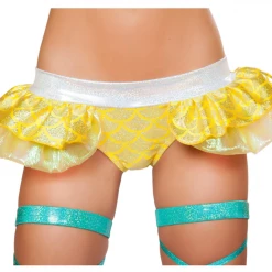 Roma Women Attached Skirt Mermaid Shorts