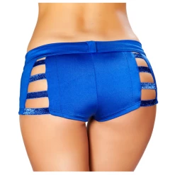 Roma Shiny Strap Detail Shorts