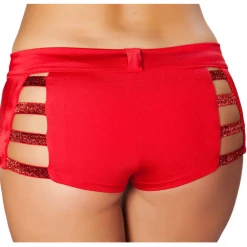 Roma Shiny Strap Detail Shorts