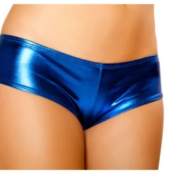 Roma Metallic Pucker Back Mini Short