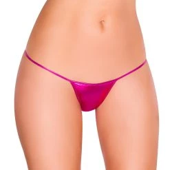 Roma Sexy Metallic Bikini Bottom