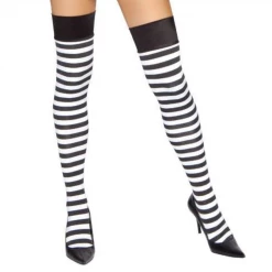 Roma Women Striped Stockings