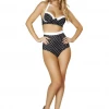 Roma Polkadot Pinup Style Halter Top Women