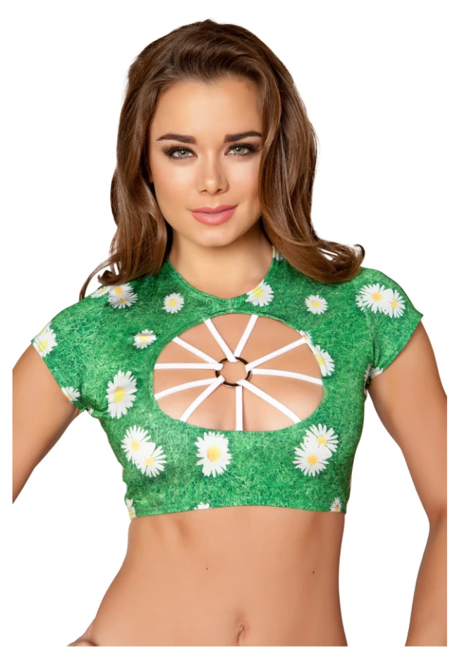 Roma Women Center Strapped O-Ring Top 1 Roma Women Center Strapped O-Ring Top