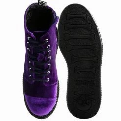 TUK V9656L Violet Velvet Viva Mondo Boot Women