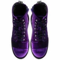 TUK V9656L Violet Velvet Viva Mondo Boot Women