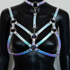 Funk Plus Double Strap Harness With Choker Festival