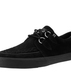 TUK-A9178 Black Suede D-Ring VLK Sneaker Women