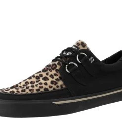 TUK-A9181 Black And Leopard VLK Sneaker Women