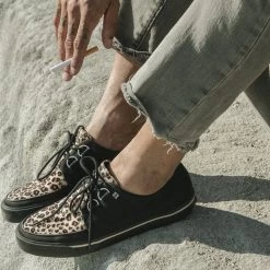 TUK-A9181-Black-Leopard-Size 7-Clearance Women