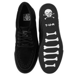 TUK-A9184 Black Suede No-Ring VLK Sneaker