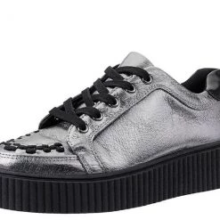 TUK-A9224 Leather Casbah Men's Creeper-Silver-Size 7-Clearance