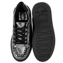 TUK-A9224 Leather Casbah Men's Creeper-Silver-Size 7-Clearance 11 TUK-A9224 Leather Casbah Men's Creeper-Silver-Size 7-Clearance