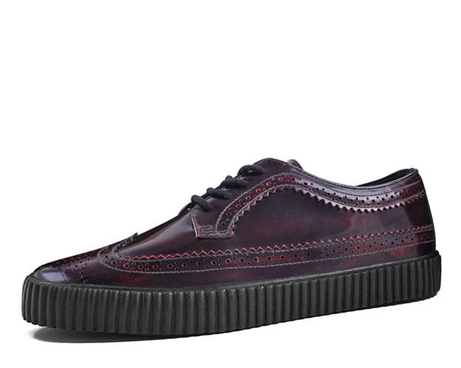 TUK-A9249 Rub Off EZC Brogue Shoe Women 1 TUK-A9249 Rub Off EZC Brogue Shoe Women