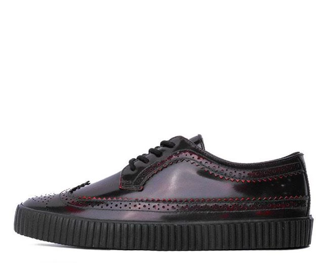 TUK-A9249 Rub Off EZC Brogue Shoe Women 2 TUK-A9249 Rub Off EZC Brogue Shoe Women