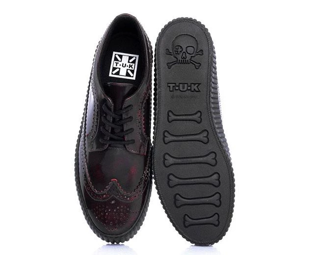 TUK-A9249 Rub Off EZC Brogue Shoe Women 4 TUK-A9249 Rub Off EZC Brogue Shoe Women