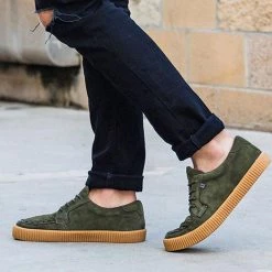 TUK-A9255 EZC Suede Creeper Shoe 10 TUK-A9255 EZC Suede Creeper Shoe