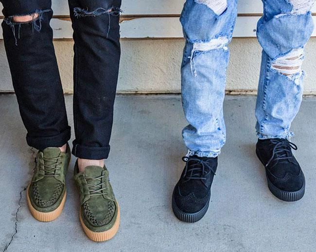 TUK-A9255 EZC Suede Creeper Shoe 2 TUK-A9255 EZC Suede Creeper Shoe