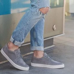 Women TUK-A9257 Suede EZC Creeper