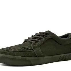 Women TUK-A9264 Olive Coated Canvas VLK Sneaker