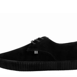 Women TUK-A9277 Black Suede Pointed EZC