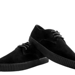 Women TUK-A9277 Black Suede Pointed EZC 5 Women TUK-A9277 Black Suede Pointed EZC