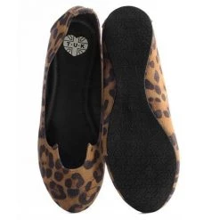 TUK-A9283L Leopard Sophistakitty Flat Women