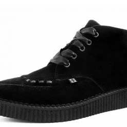 Women TUK-A9307 Black Velvet Pointed Boot