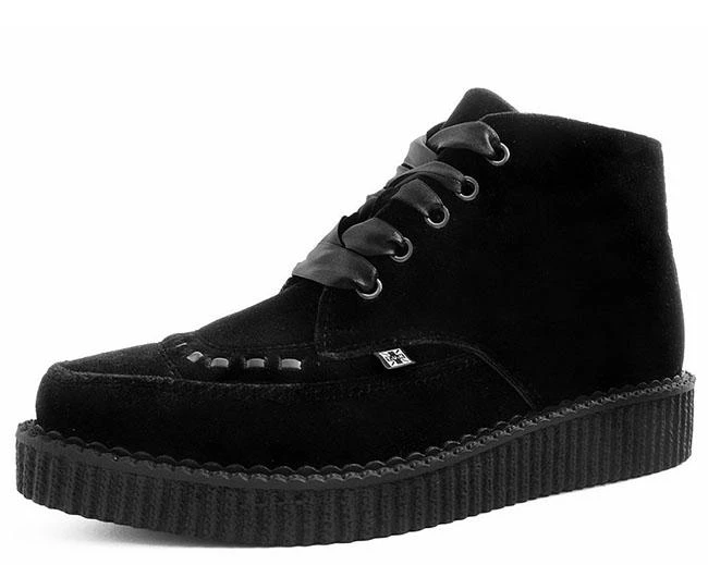 Women TUK-A9307 Black Velvet Pointed Boot 1 Women TUK-A9307 Black Velvet Pointed Boot