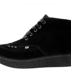 Women TUK-A9307 Black Velvet Pointed Boot 8 Women TUK-A9307 Black Velvet Pointed Boot