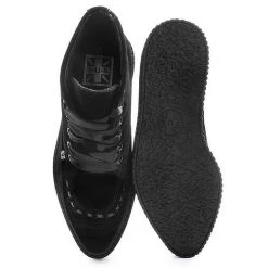 Women TUK-A9307 Black Velvet Pointed Boot