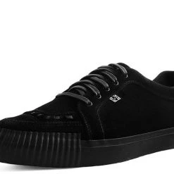 TUK-A9361 Black Suede Pointed Bumper EZC